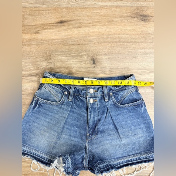 FRAME Mosaic Flare Shorts Size 27 - Picture 9 of 11